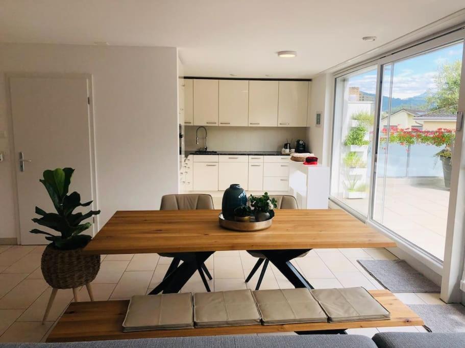 Apartamento Atikka, Atico, Penthouse Lucerna Exterior foto